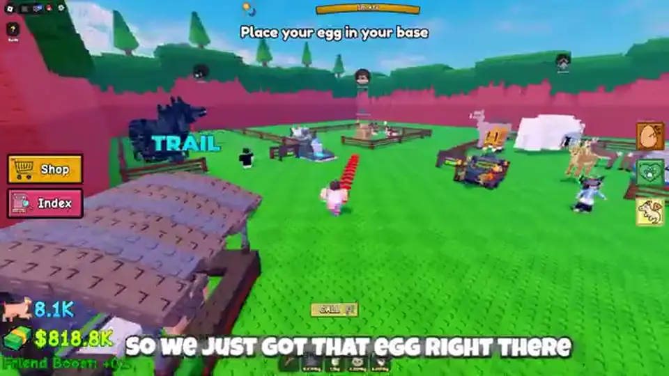 Call A Pet hatch prompt on the plot